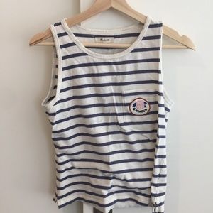 Madewell cropped tank szS